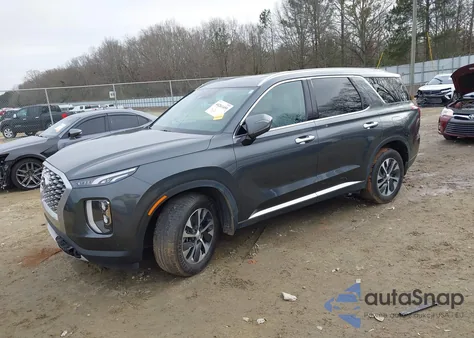 2021 Hyundai Palisade Sel from USA, damaged, VIN KM8R2DHEXMU191316